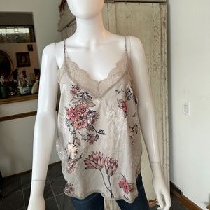 LOVESTITCH VITTORIA GRAY PRINT CAMISOLE